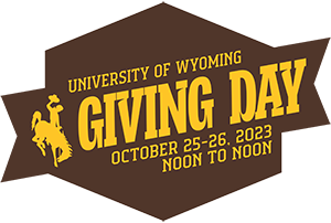 Giving Day logo in brown