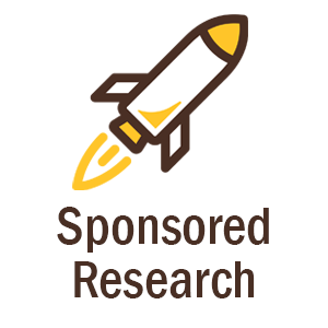 sponsored research button