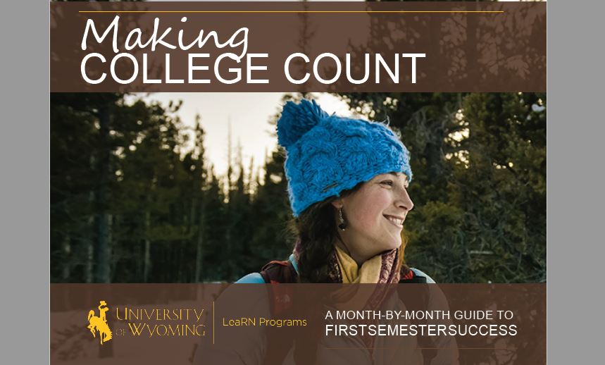 image of Fall Making College Count cover featuring smiling student in winter cap