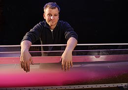 Brandon McElroy, assistant professor in the UW Department of Geology and Geophysics.