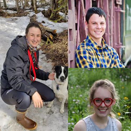 Nadia, Andrew and Abigail