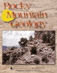 Rocky Mountain Geology Volume 47, Number 2
