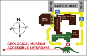 map of geo museum