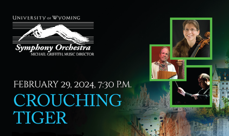 flyer for Crouching Tiger concert by UWSO
