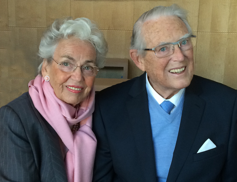 Helga and Erivan Haub, 2014