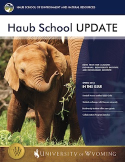Haub School of ENR Update, Spring 2013