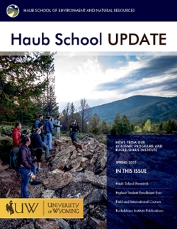 Haub School of Environment and Natural Resources (ENR) Update, Spring 2015