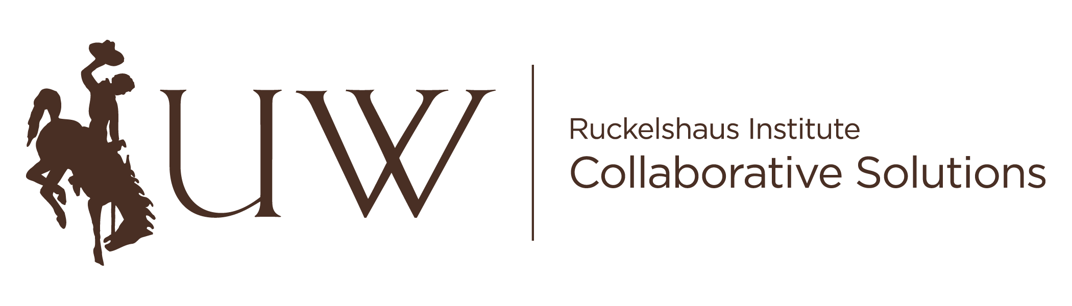 University of Wyoming Ruckelshaus Institute Collaborative Solutions Program logo