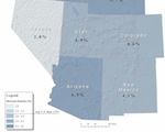 Map: Second Home Growth in the Rocky Mountain Region, 2000-2010