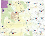 Wyoming Land Ownership and Population Density Patterns, 2011