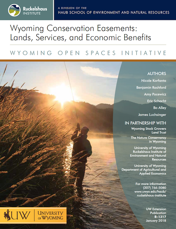 Wyoming Conservation Easements publication cover image