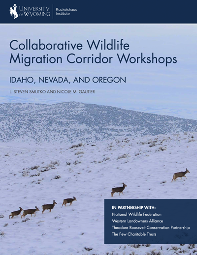 Report thumbnail of Landowner Perspectives on Big Game Migration Corridor Conservation in Wyoming
