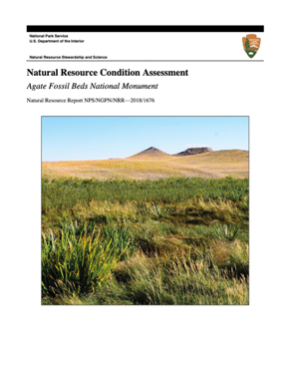 Report thumbnail of Agate Fossil Beds National Monument Natural Resource Conservation Assessment
