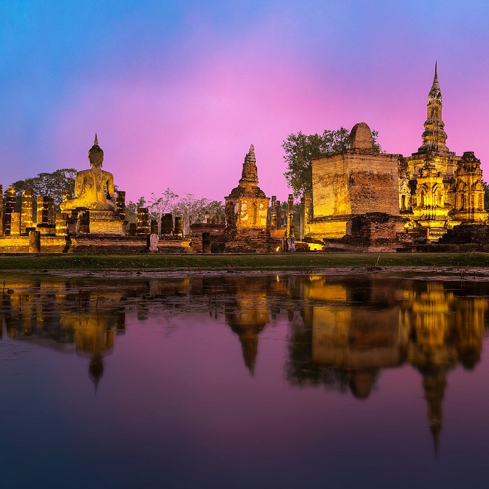 A temple in Thailand