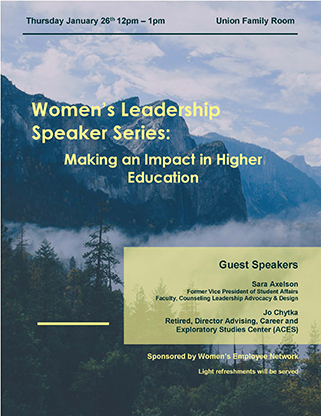 Women's Leadership Speaker January 2023 Invitation