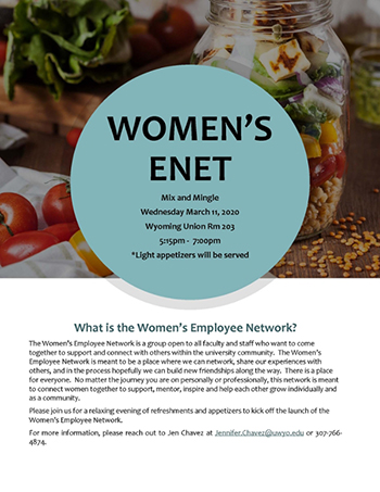 Women's ENET Mix and Mingle Invitation