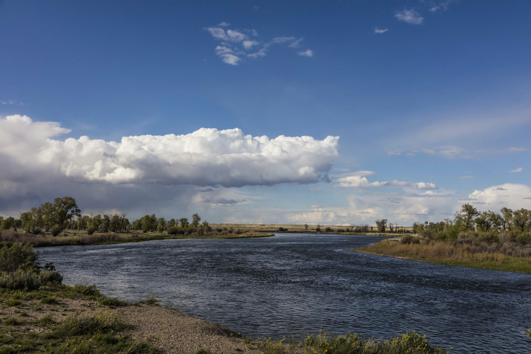 A bend in the Green River
