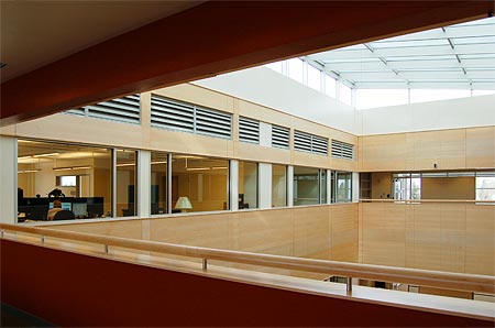 ITC lobby, third floor view