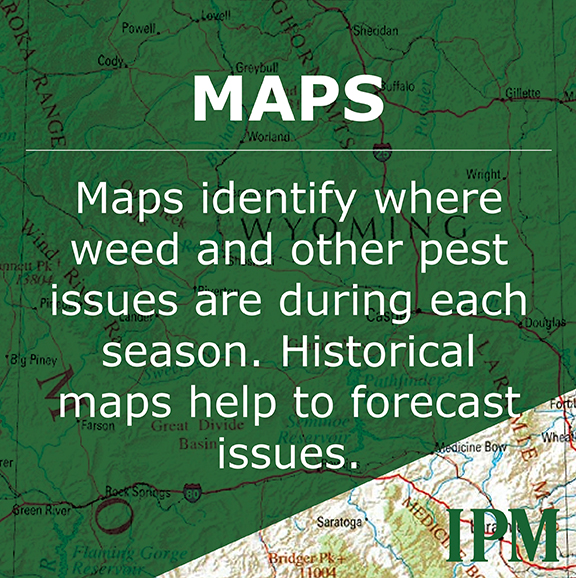 Maps help IPM