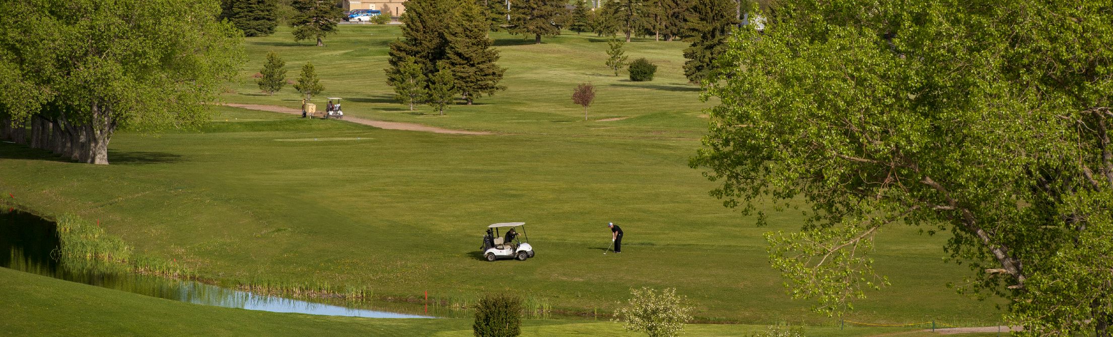 Picture of golfers on Jacoby Golf Course