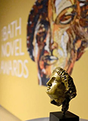 Bath Novel Award bust and artwork