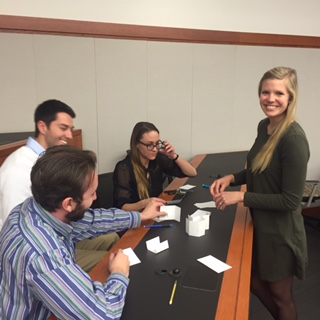Group of Students Working on a Project in the Classroom