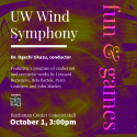 UW Wind Symphony: "Fun and Games"