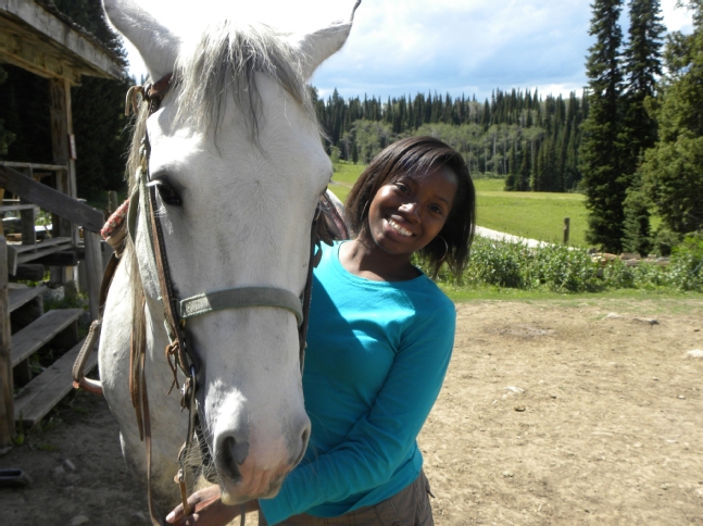 Leondra and Horse