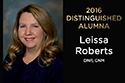 Leissa Roberts 2016 Distinguished Alumna