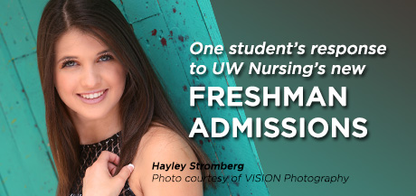 One student's reponse to UWYO Freshman Admission to Nursing: Stromberg