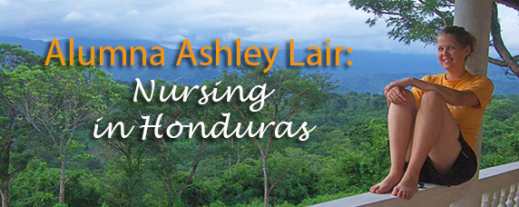 Ashley Lair in Honduras