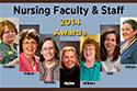 faculty and staff pictures showing 2014 awards