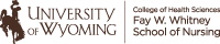 Brown UWYO Nursing logo