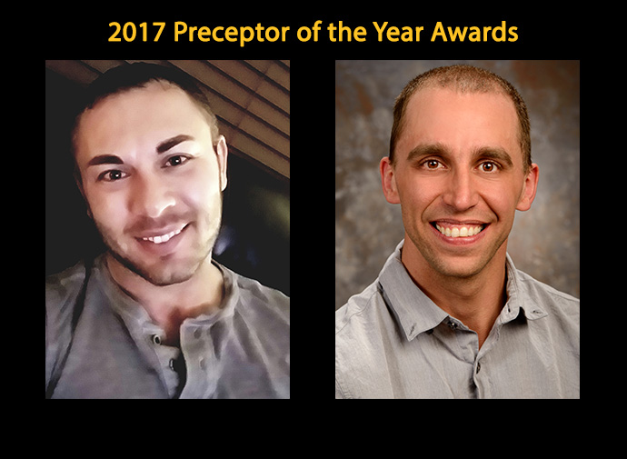 2017 Preceptors of the Year: Belit Tolluoglu and Mike Hafner