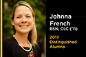 2017 Distinguished Alumna Johnna French