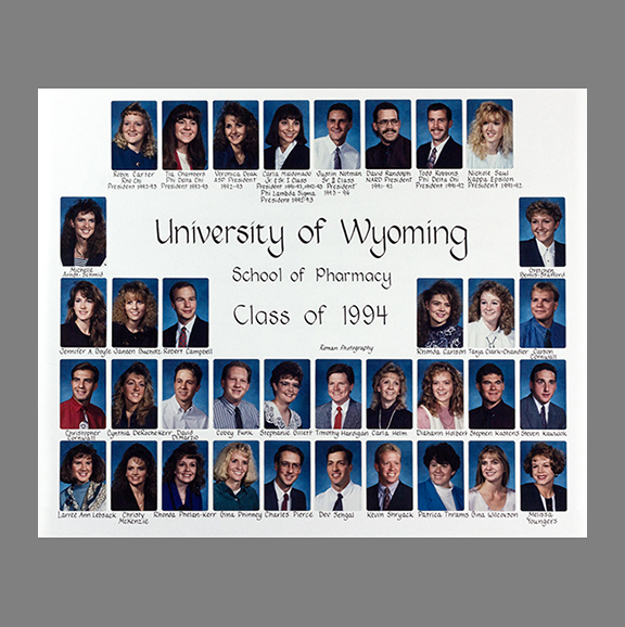 UW School of Pharmacy class of 1994.