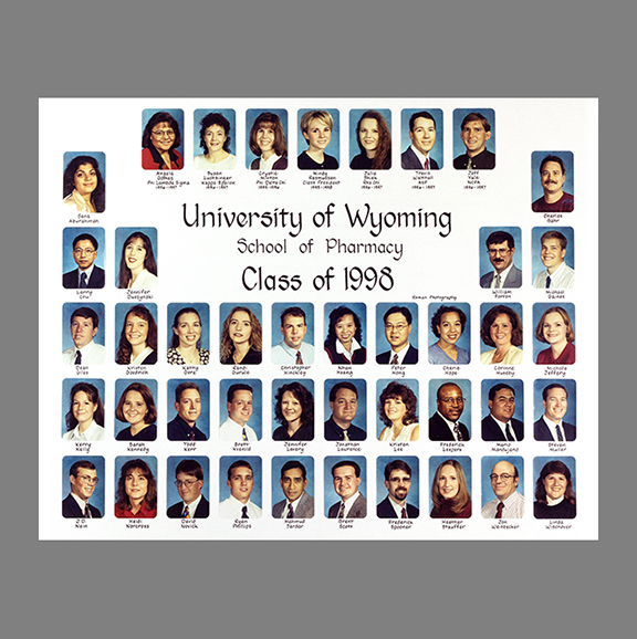 UW School of Pharmacy class of 1998.