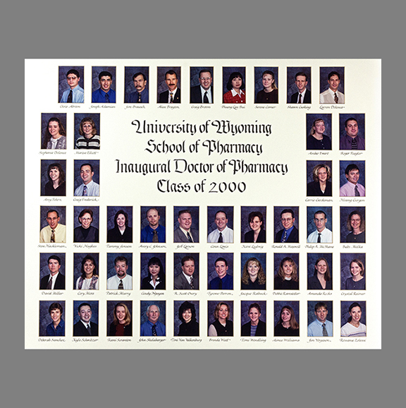 UW School of Pharmacy class of 2000.