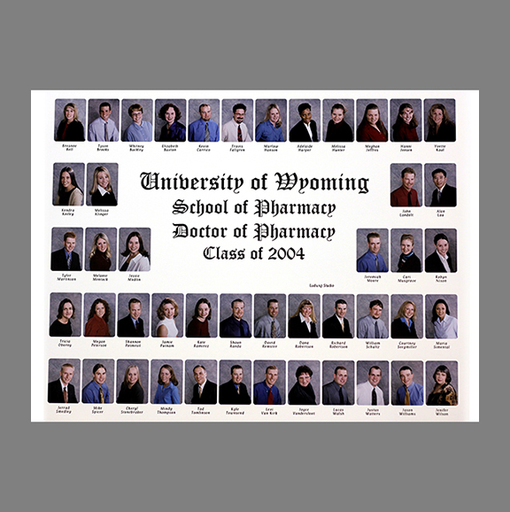 UW School of Pharmacy class of 2004.