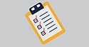 Clip art of a checklist of items for Pharmacy School.