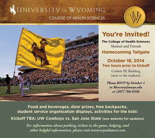 alumni and friends school of pharmacy university of wyoming uwyi flyer