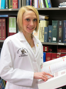 University of Wyoming School of Pharmacy student Jenna Allais, Class of 2014. University of Wyoming School of Pharmacy student Jenna Allais, Class of 2014.