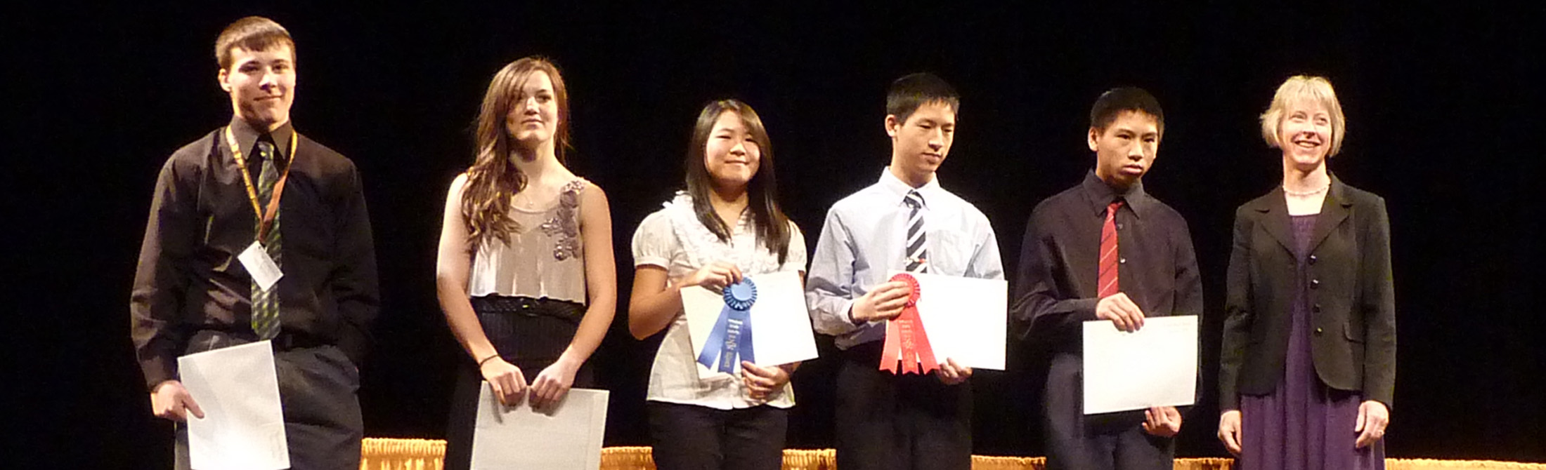 Wyoming State Science Fair awards from 2011.