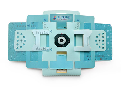 2020 Wyoming State Science Fair Competitors each receive a Foldscope! 