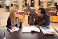 Students studying at the University of Wyoming
