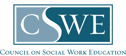 Logo for the Council on Social Work Education (CSWE). 