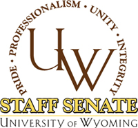 Staff Senate at the University of Wyoming Logo
