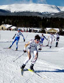 Five skiers compete in Colorado