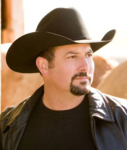 Man wearing cowboy hat