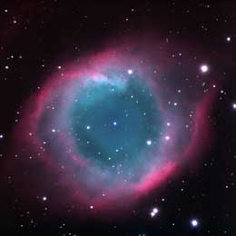 Photograph of nebula